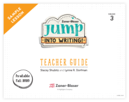 Zaner-Bloser Jump Into Writing - Teacher Guide