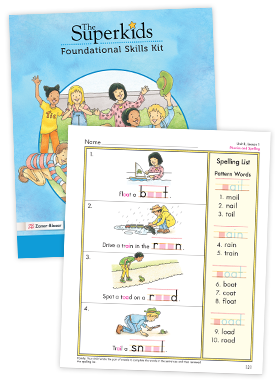 The Superkids Foundational Skill Kit Sample Pages