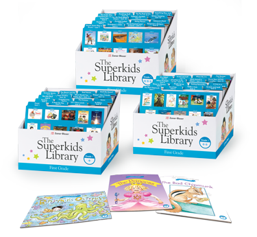 The Superkids Library boxes photo