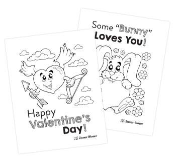 Valentines Day postcards