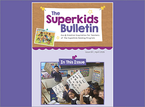 The Superkids Bulletin Email Newsletter