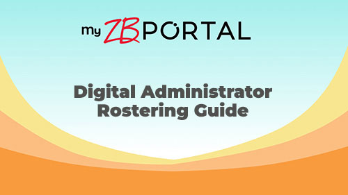 Digital Administrator Rostering Guide