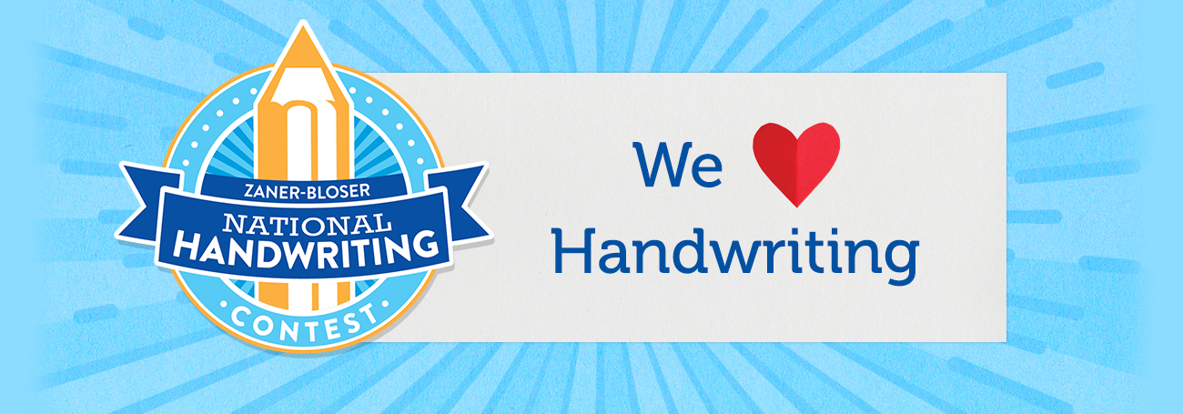 Zaner-Bloser National Handwriting We Love Handwriting