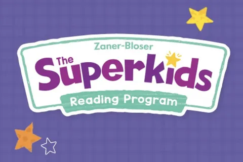 The Superkids Reading Program logo